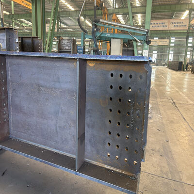 quality  Punching Steel Frame Construction Products For Industrial Parks factory