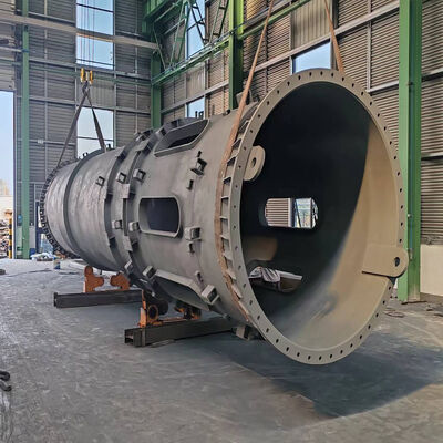 quality  Chimney Processing Chemical Plant Steel Structure Fabrication EN1090 AISC factory