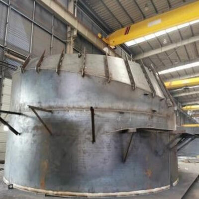 Kiln Tail Preheater Cement Equipment Steel Components Crushing Station