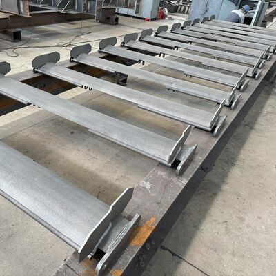 SA2.5 S355 S235 Industrial Steel Chain Plate Conveyor Belt Heavy Duty