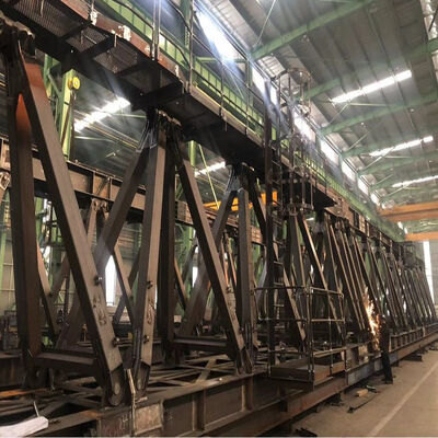 Bridge Erecting Machine Heavy Steel Fabrication Bridge Construction CE AISC JIS CWB