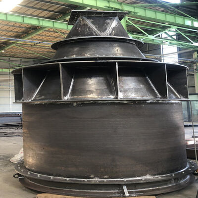 Painting Heavy Steel Fabrication Carbon Steel Refuse Incinerator Customized Boiler