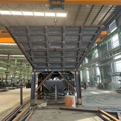 Pre Assembly Heavy Steel Fabrication For Cement Kiln Dust CKD Silo Processing