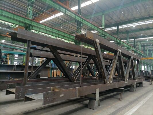 Fire Resistance Custom Designed Boiler Steel Structure ASME ISO Compliant