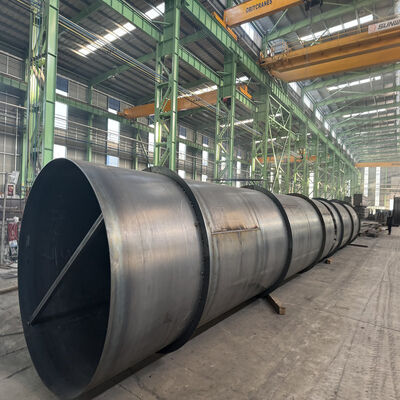 Chimney Processing Chemical Plant Steel Structure Fabrication EN1090 AISC