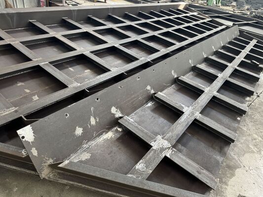 Engineering Machinery Equipment Manufacturing Parts Steel Bunker OEM