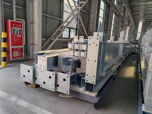 Precision Engineered Steel Structure Workshop Fabrication Q235B For Heavy Industry