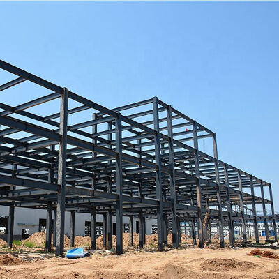 Weather Resistant Steel Structure Building Section School Building Construction