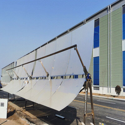 Trough Type CSP Galvanized Solar Structure Installation Tool For CSP Structures